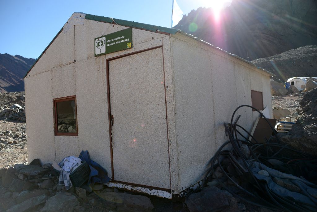 12 Before You Can Climb Aconcagua You Have To Pass A Health Check At Aconcagua Plaza Argentina Base Camp